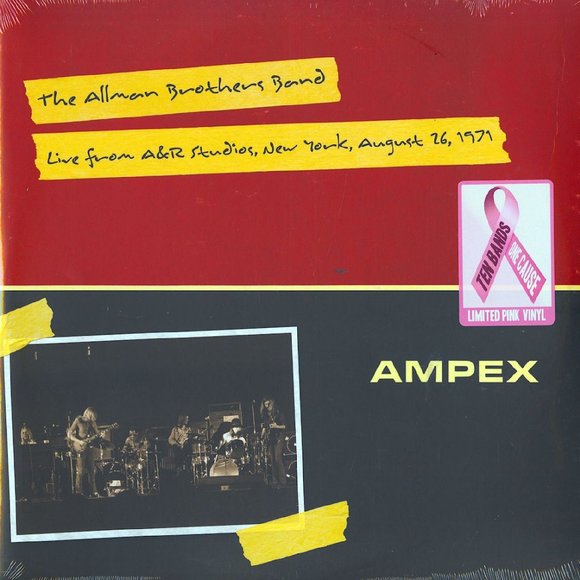 The Allman Brothers Band, Live 1971, Limited Ed, Double Pink Colored Vinyl NEW - Picture 1 of 2